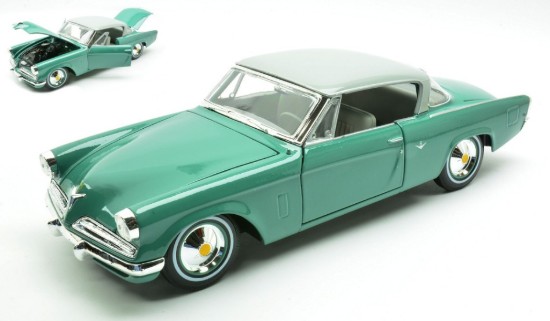 Immagine di STUDEBAKER STARLINER 1953 GREEN 1:18