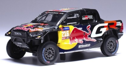 Immagine di TOYOTA GR DKR HILUX EVO T1U N.216 RALLY DAKAR 2024 QUINTERO-ZENZ 1:43