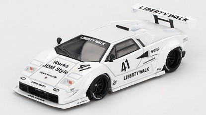 Immagine di LAMBORGHINI COUNTACH LBWORKS
WHITE TOKYO AUTO SALON 2024 1:64