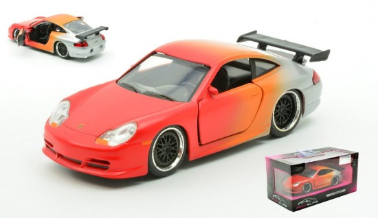 Immagine di PORSCHE 911 GT3 "PINK SLIPS" RED/SILVER 1:32