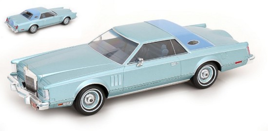 Immagine di LINCOLN CONTINENTAL MARK V 1978 LIGHT BLUE 1:18