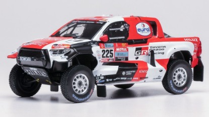 Immagine di TOYOTA GR DKR HILUX EVO T1+ N.225 RALLY DAKAR 2022 LATEGAN-CUMMINGS 1:43