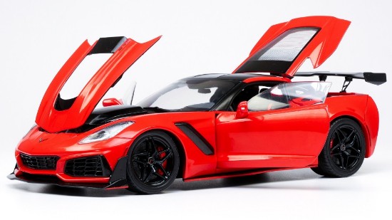 Immagine di CHEVROLET CORVETTE C7 ZR1 2019 RED 1:18
