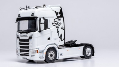 Immagine di SCANIA S-SERIES 2020 WHITE/DECALS 1:43
