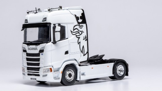 Immagine di SCANIA S-SERIES 2020 WHITE/DECALS 1:43