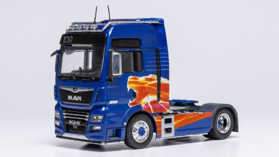 Immagine di MAN TGX XXL 2020 BLUE/DECALS 1:43
