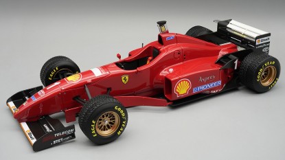 Immagine di FERRARI F310 N.1 SPAIN GP 1996 RAIN TYRES M.SCHUMACHER 1:18