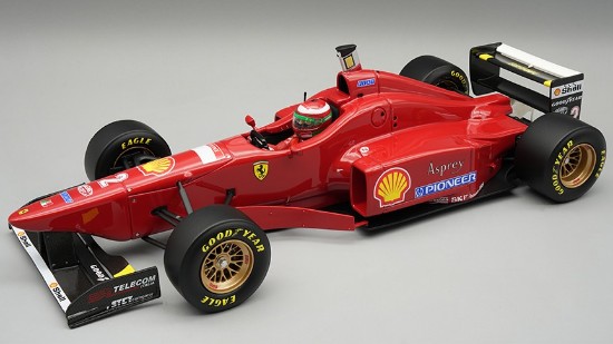 Immagine di FERRARI F310 N.2 SAN MARINO GP 1996 E.IRVINE W/DRIVER 1:18