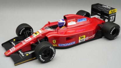 Immagine di FERRARI 641 F1 N.27 IMOLA GP 1991 RAIN TYRES A.PROST W/DRIVER 1:18