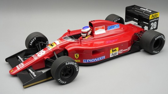 Immagine di FERRARI 641 F1 N.28 BELGIUM GP 1991 J.ALESI W/DRIVER 1:18