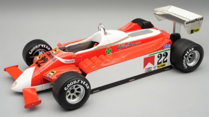 Immagine di ALFA ROMEO 179 N.22 OLANDA GP 1980 V.BRAMBILLA 1:18