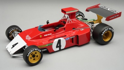 Immagine di FERRARI 312B3-73 N.4 CANADA GP 1973 A.MERZARIO CRASHED NOSE 1:18