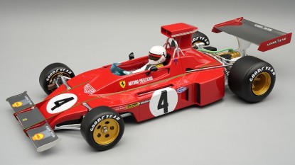Immagine di FERRARI 312B3-73 N.4 AUSTRIA GP A.MERZARIO W/DRIVER 1:18