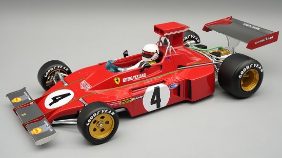 Immagine di FERRARI 312B3-73 N.4 AUSTRIA GP A.MERZARIO W/DRIVER 1:18