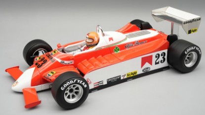 Immagine di ALFA ROMEO 179 N.23 USA EAST GP 1980 B.GIACOMELLI W/DRIVER 1:18