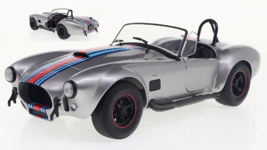 Immagine di SHELBY COBRA 427 MKII
SOLIDO WORKS M 1965 RACING SILVER 1:18