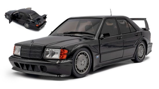 Immagine di MERCEDES 190E (W201) EVOII 1990 BLACK 1:18