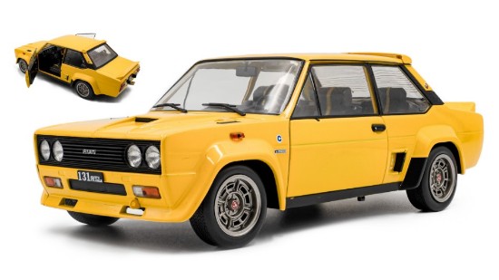 Immagine di FIAT 131 ABARTH 1980 YELLOW 1:18
