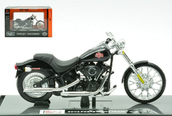 Immagine di HARLEY DAVIDSON 2002 FXSTB NIGHT TRAIN 1:18