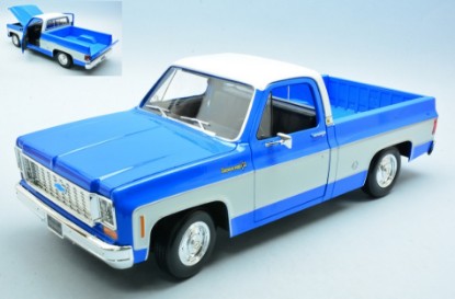 Immagine di CHEVROLET C10 CHEYENNE SUPER 1974 BLUE 1:18