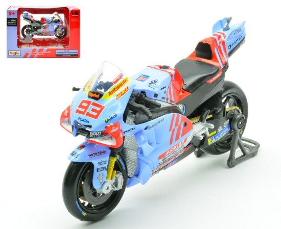 Immagine di DUCATI DESMOSEDICI GRESINI N.93 2024 MARC MARQUEZ 1:18