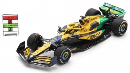 Immagine di MC LAREN MCL38 N.81 2nd MONACO GP 2024 OSCAR PIASTRI 1:43