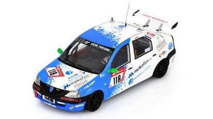 Immagine di DACIA LOGAN N.118 24 H NURBURGRING 2022 BUSSMANN-KRIESE LACHMAYER 1:43