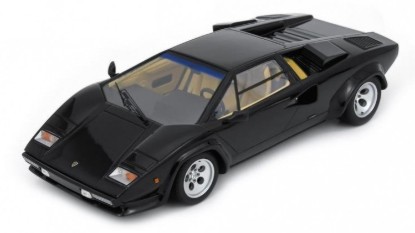 Immagine di LAMBORGHINI COUNTACH 5000 S BLACK RESIN 1:18