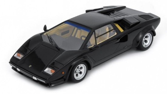 Immagine di LAMBORGHINI COUNTACH 5000 S BLACK RESIN 1:18