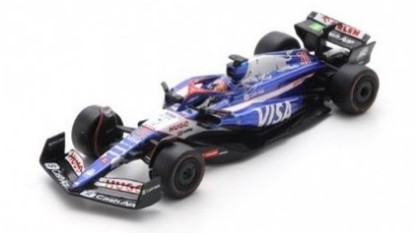 Immagine di VISA CASH APP RB N.30 9th US GP 2024 LIAM LAWSON (FIRST RACE IN F1) 1:64