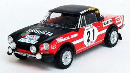 Immagine di FIAT 124 SPORT SPIDER 1600 TAP RALLY 1973 CARPINT.ALB.-CARPINT.ALB.1:43