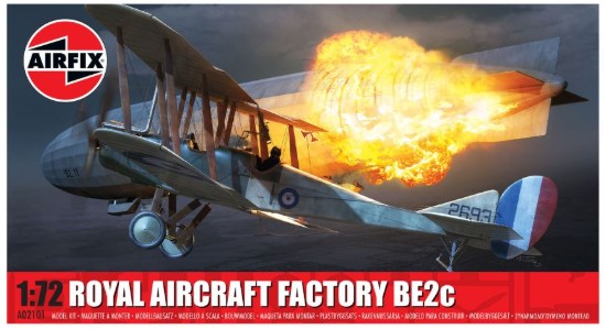 Immagine di ROYAL AIRCRAFT FACTORY BE2c KIT 1:72