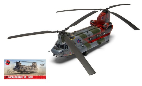 Immagine di BOEING CHINOOK HC.1 (LATE) KIT 1:72