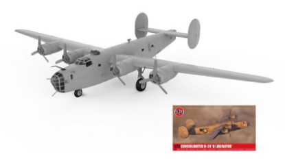 Immagine di CONSOLIDATED B-24D LIBERATOR KIT 1:72