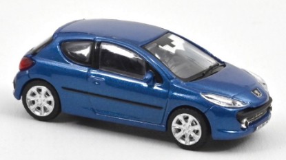 Immagine di PEUGEOT 207 PREMIUM PACK AEGEAN BLUE 2007 1:87