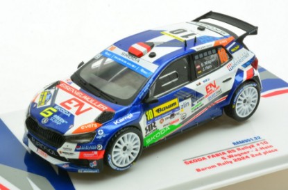 Immagine di SKODA FABIA N.10 RALLY2 BARUM 2024 WAGNER-HAIN 1:43