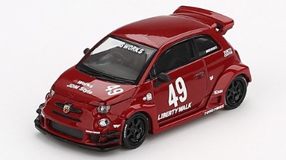 Immagine di FIAT ABARTH 595 LB-WORKS X ABAS WORKS 2024 RED 1:64