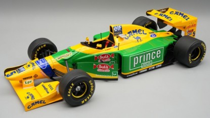 Immagine di BENETTON B193B HUGARIAN GP 1993 M.SCHUMACHER 1:18