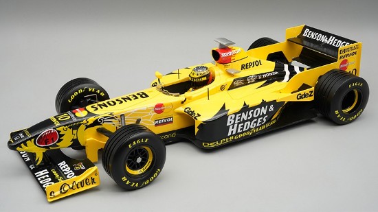 Immagine di JORDAN HONDA 198 N.10 AUSTRALIAN GP 1998 R.SCHUMACHER W/DRIVER 1:18