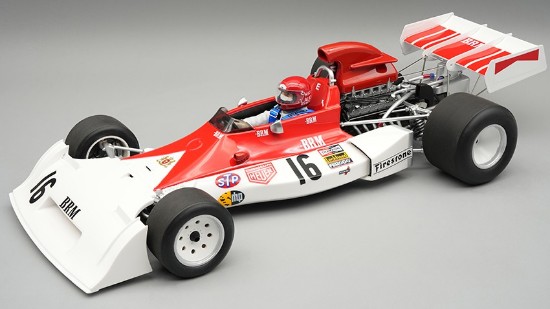 Immagine di BRM P160E N.16 SPAIN GP 1973 N.LAUDA W/DRIVER 1:18