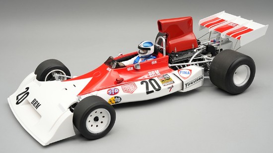 Immagine di BRM P160E N.20 CANADA GP 1973 P.BELTOISE W/DRIVER 1:18