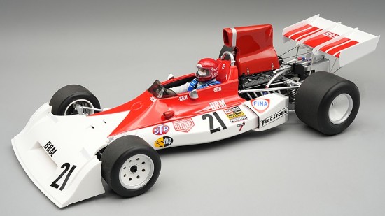 Immagine di BRM P160E N.21 ITALY GP 1973 N.LAUDA W/DRIVER 1:18