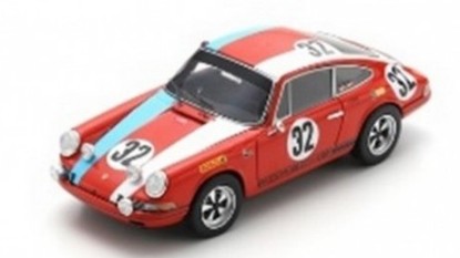 Immagine di PORSCHE 911 N.32 WINNER 24 H SPA 1968 KAUHSEN-H.KELLENERS-E.KREMER 1:43