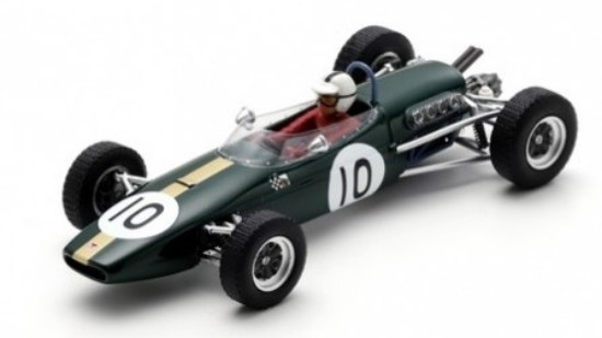 Immagine di BRABHAM BT18 N.10 WINNER GP F2 ROUEN 1966 DENNY HULME 1:43
