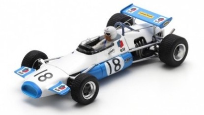 Immagine di BRABHAM BT30 N.18 GP F2 PAU 1970 JACK BRABHAM 1:43