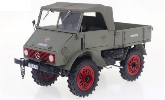 Immagine di MERCEDES UNIMOG U401 BEIGE DIE CAST 1:18