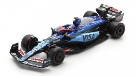 Immagine di VISA CASH APP RB N.3 SINGAPORE GP 2024 D. RICCIARDO LAST RACE IN F1 1:64