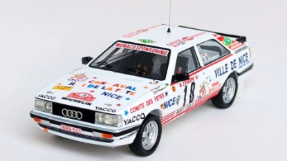 Immagine di AUDI COUPE QUATTRO MONTE CARLO RALLY 1987 "TCHINE"-THIMONIER 1:43