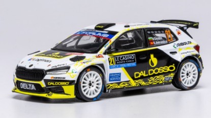 Immagine di SKODA FABIA RS N.21 RALLY2 MONTE CARLO 2025 GRYAZIN-ALEKSANDROV 1:43