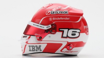 Immagine di HELMET CHARLES LECLERC TEAM FERRARI HP 2025 1:5